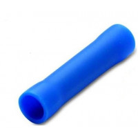 Złącza doczołowe izolowane niebieskie 100szt. PVC BM Group 00260 - przekrój: 1.5-2.5mm2