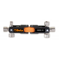Klucz krzyżakowy podwójny z przegubem z końcówkami do szaf sterowniczych Beta 1600Q10