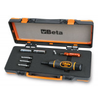 Zestaw narzędzi do kontrolowanego dokręcania zaworów opon z systemem kontroli ciśnienia Beta 971/C8