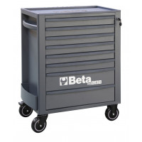 Wózek narzędziowy pusty z 8 szufladami antracytowo Beta 2400/RSC24/8-A