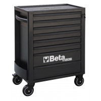 Wózek narzędziowy pusty z 8 szufladami czarny Beta 2400/RSC24/8-N