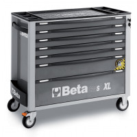 Wózek narzędziowy z 7 szufladami z systemem zabezpieczającym przed przewróceniem Beta 2400/C24SAXL/7-G