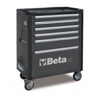 Wózek narzędziowy bez wyposażenia z 6 szufladami Beta 3700/C37/6-G
