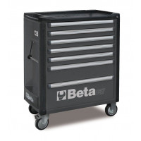 Wózek narzędziowy bez wyposażenia z 7 szufladami Beta 3700/C37/7-G