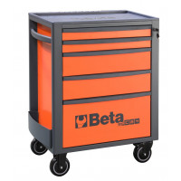 Wózek narzędziowy pusty z 5 szufladami pomarańczowy Beta 2400/RSC24/5-FO