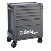 Wózek narzędziowy pusty z 6 szufladami antracytowy Beta 2400/RSC24/6-A