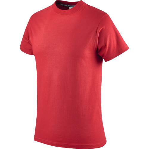 T-shirt czerwony bawełniany Greenbay 471003
