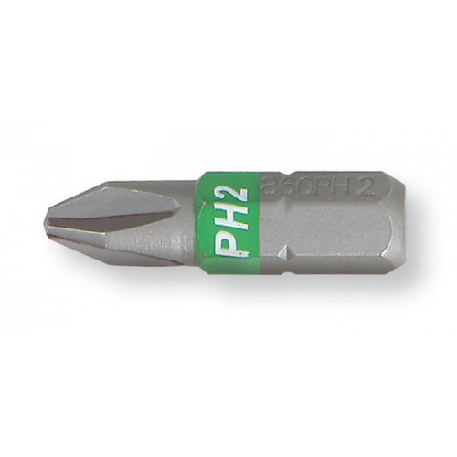 Końcówki wkrętakowe profil Phillips z kolorowym oznaczeniem Beta 860PH