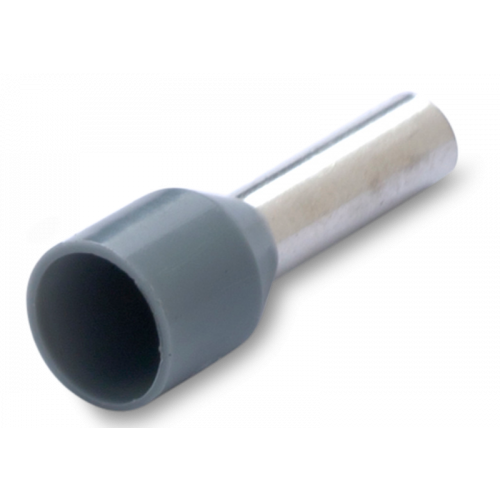 Końcówka tulejkowa izolowana 0.75/8 biała 0.75mm2 (500szt.) BM00602
