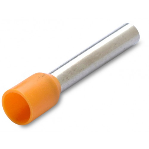 Końcówka tulejkowa izolowana pomarańczowa 0.5mm2 500szt. BM Group 00501