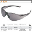 Okulary ochronne z szarą soczewką i szarą oprawką Beta A800 