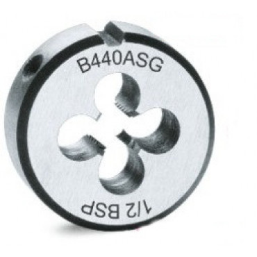 Narzynka okrągła ze stali chromowanej z gwintem walcowym GAS Beta 440ASG