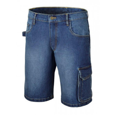 Spodnie krótkie z dżinsu z domieszką streczu Beta 7529
